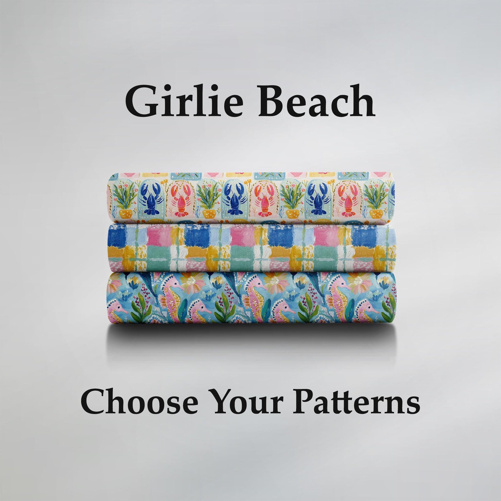 Girlie Beach Fabric Bundle Set - Shop now at American Fabric Prints