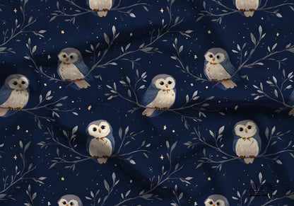 Owl in a Cape Fabric - Shop now at American Fabric Prints