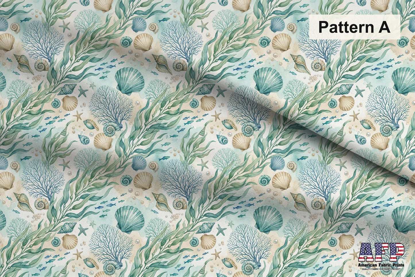 Around the Sea 4 Fabric Bundle Set - Shop now at American Fabric Prints