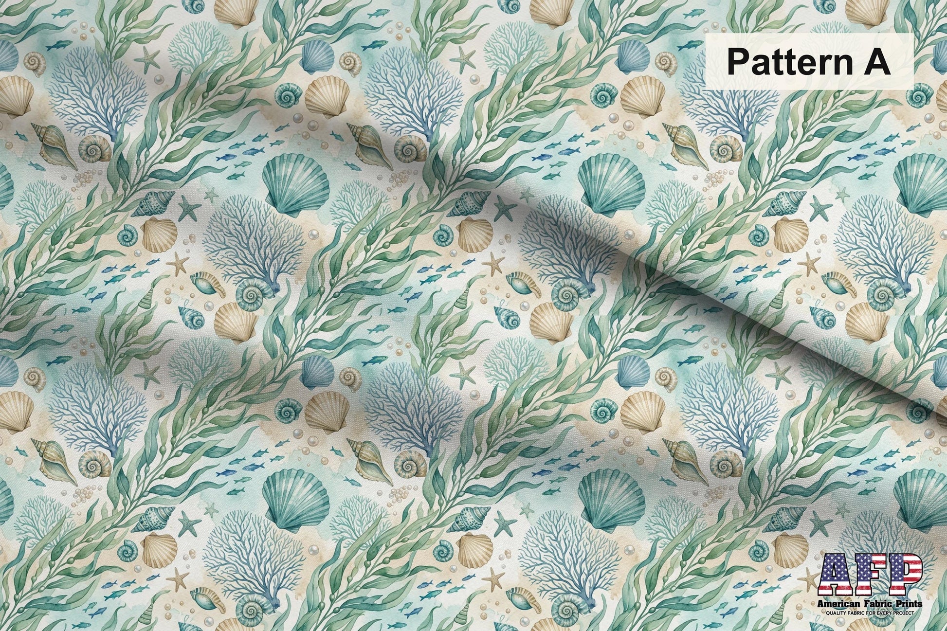 Around the Sea 4 Fabric Bundle Set - Shop now at American Fabric Prints