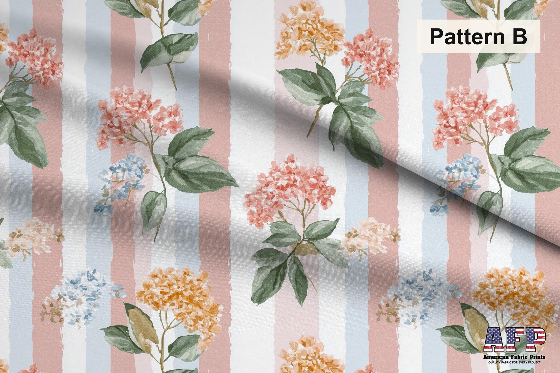 Pastel Floral Fabric Collection. Shop now at American Fabric Prints.