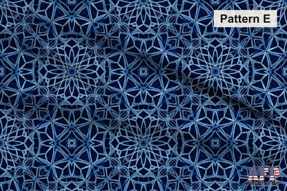 Patterned Arabesque Tiles Fabric Bundle Set - Shop now at American Fabric Prints