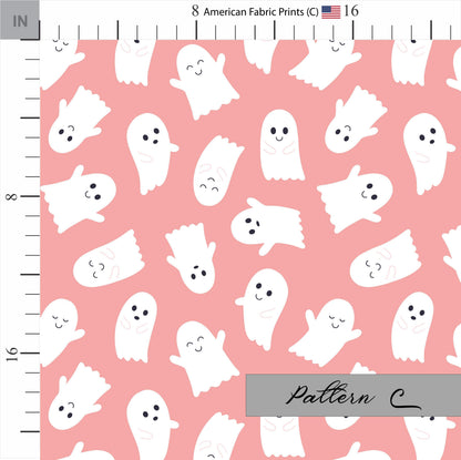 Halloween Ghost Quilt Fabric. Shop now at American Fabric Prints.