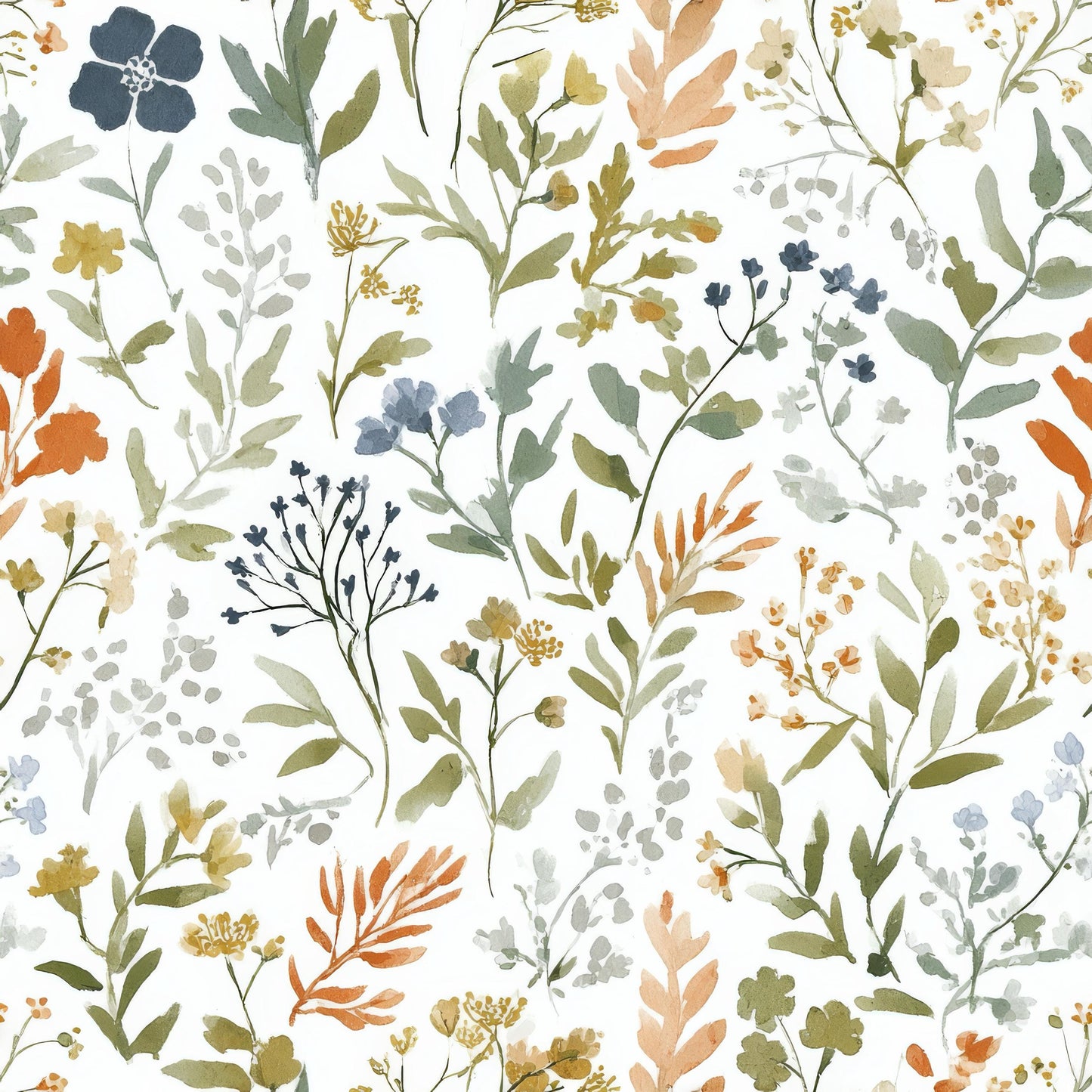 Fall Florals Fabric - Shop now at American Fabric Prints