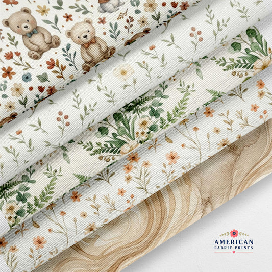 Woodland Girl Fabric Bundle Set - Shop now at American Fabric Prints