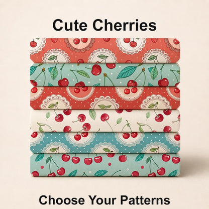 Cute Cherries Fabric Bundle Set - Shop now at American Fabric Prints