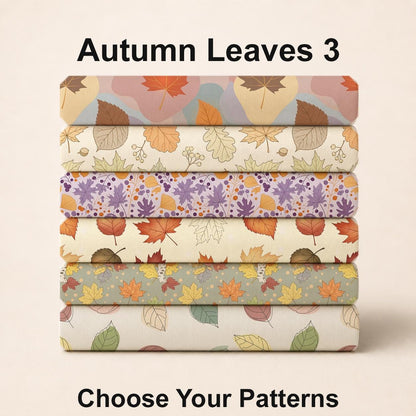 Autumn Leaves 3 Fabric Bundle Set - Shop now at American Fabric Prints