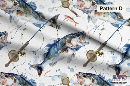 Fishing Fabric Bundle Set - Shop now at American Fabric Prints