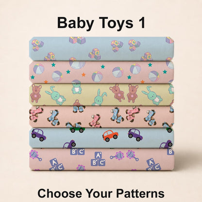 Baby Toys 1 Fabric Collection. Shop now at American Fabric Prints.