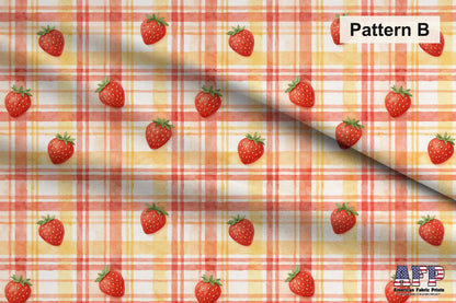 Strawberries Fabric Bundle Set - Shop now at American Fabric Prints