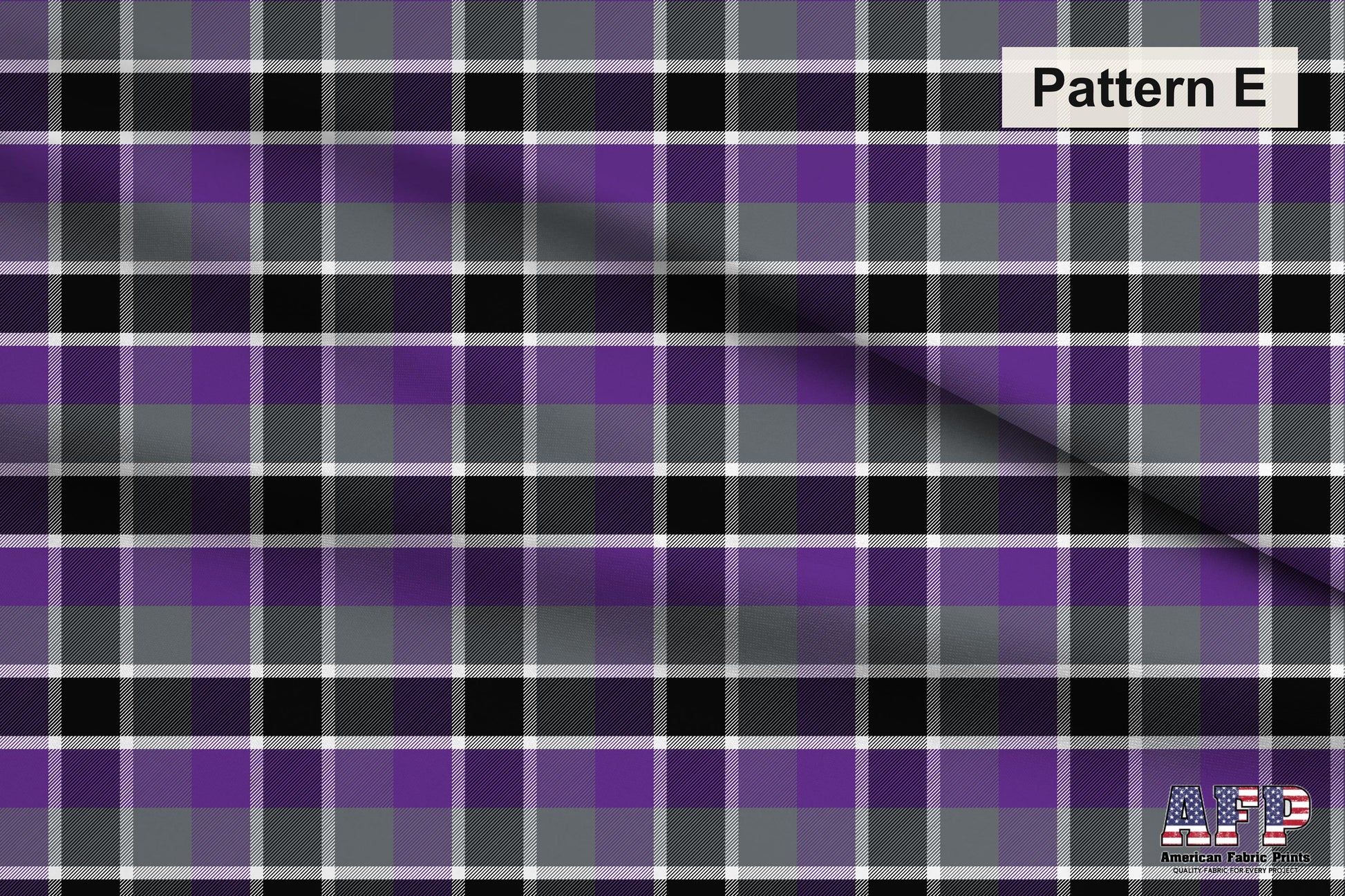 Halloween Plaid 3 Fabric Collection. Pattern E Shown. Shop now at American Fabric Prints.