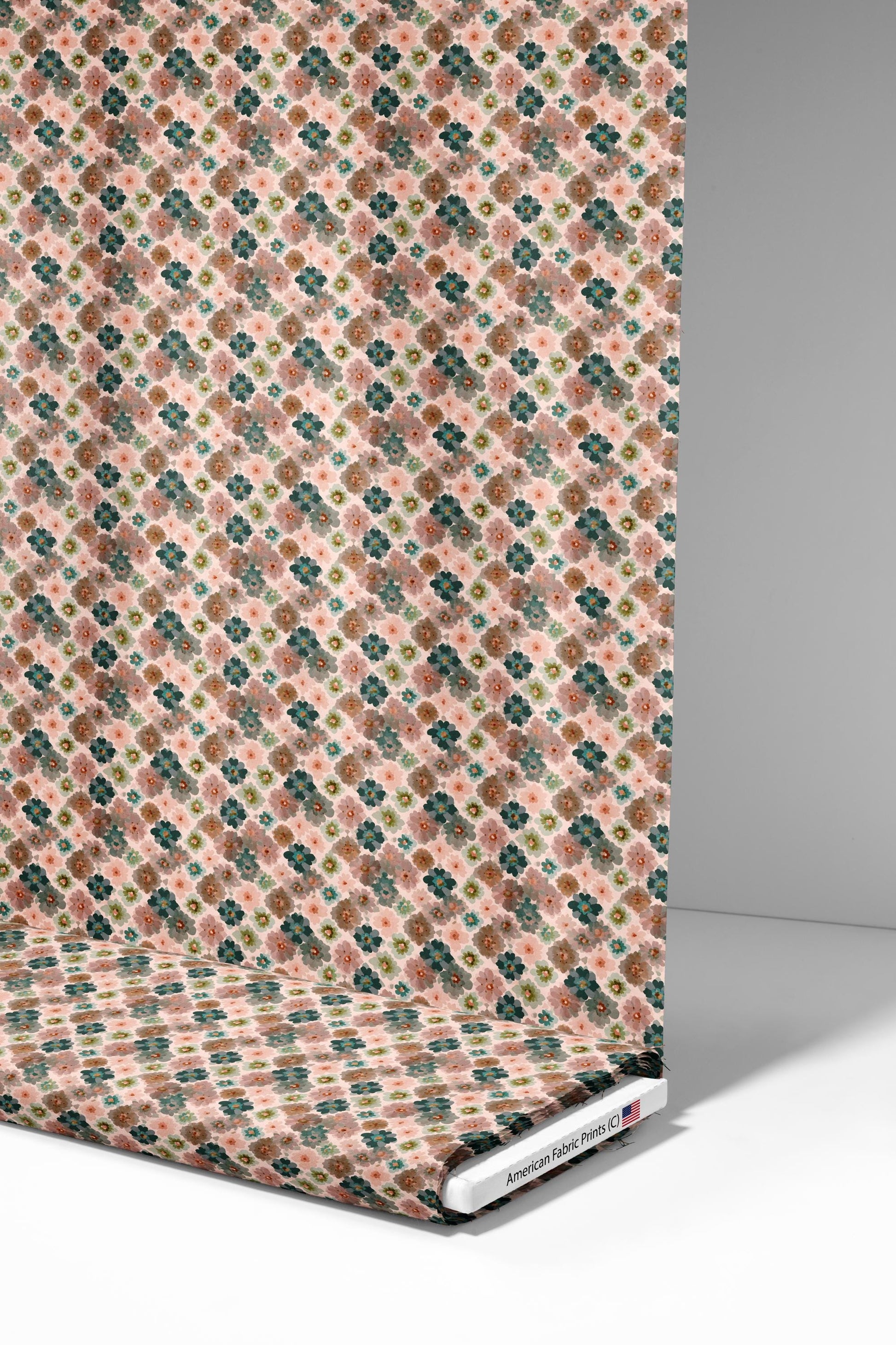 Soft Boho Floral Fabric - Shop now at American Fabric Prints
