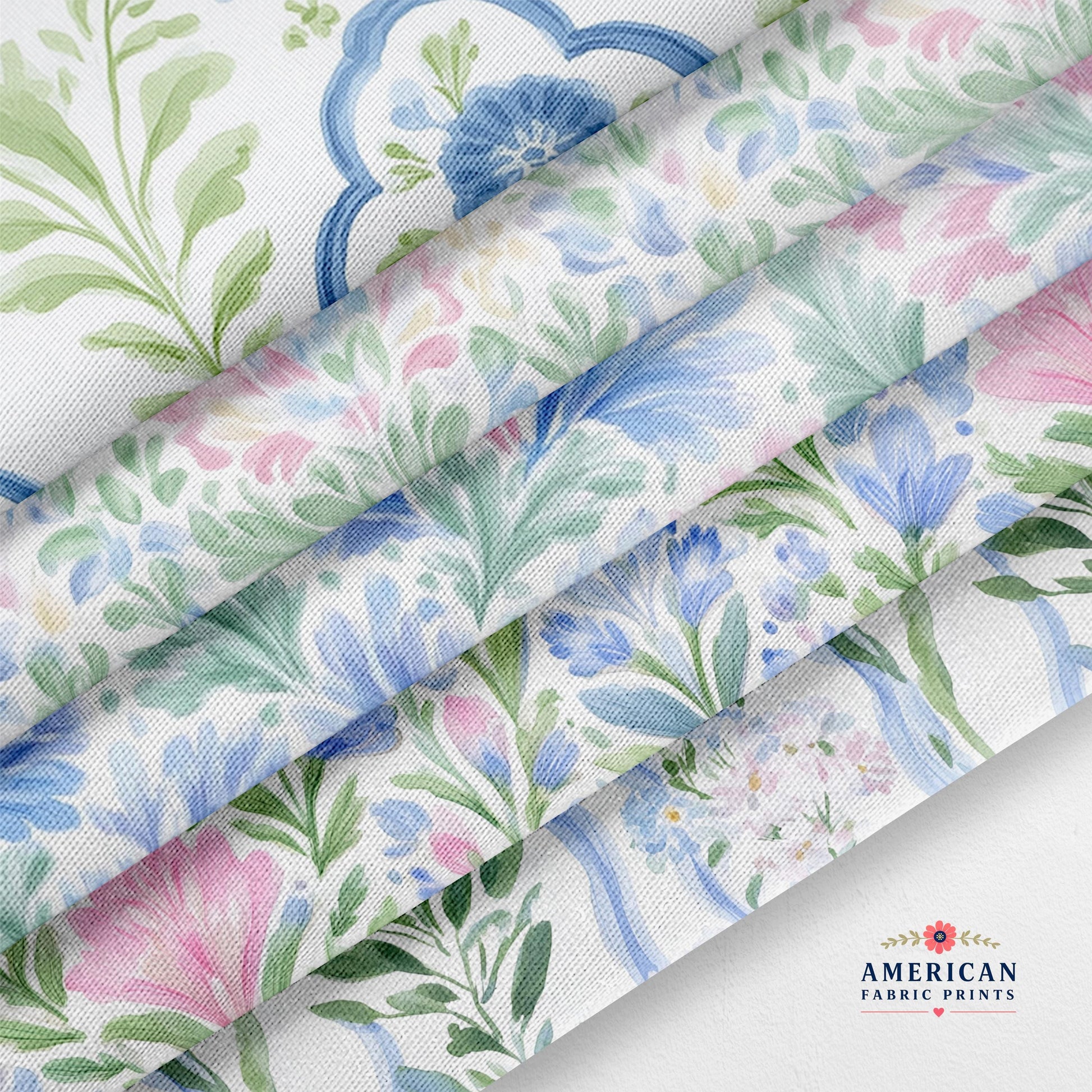 Dainty Spring 2 Fabric Bundle Set - Shop now at American Fabric Prints