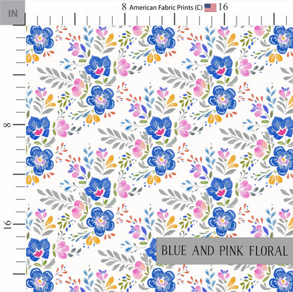 Floral Quilt Patterns | Chicken Quilting | Pink Florals | Farmhouse Patterns | Chic Fabric | Made in USA | American Fabric Prints