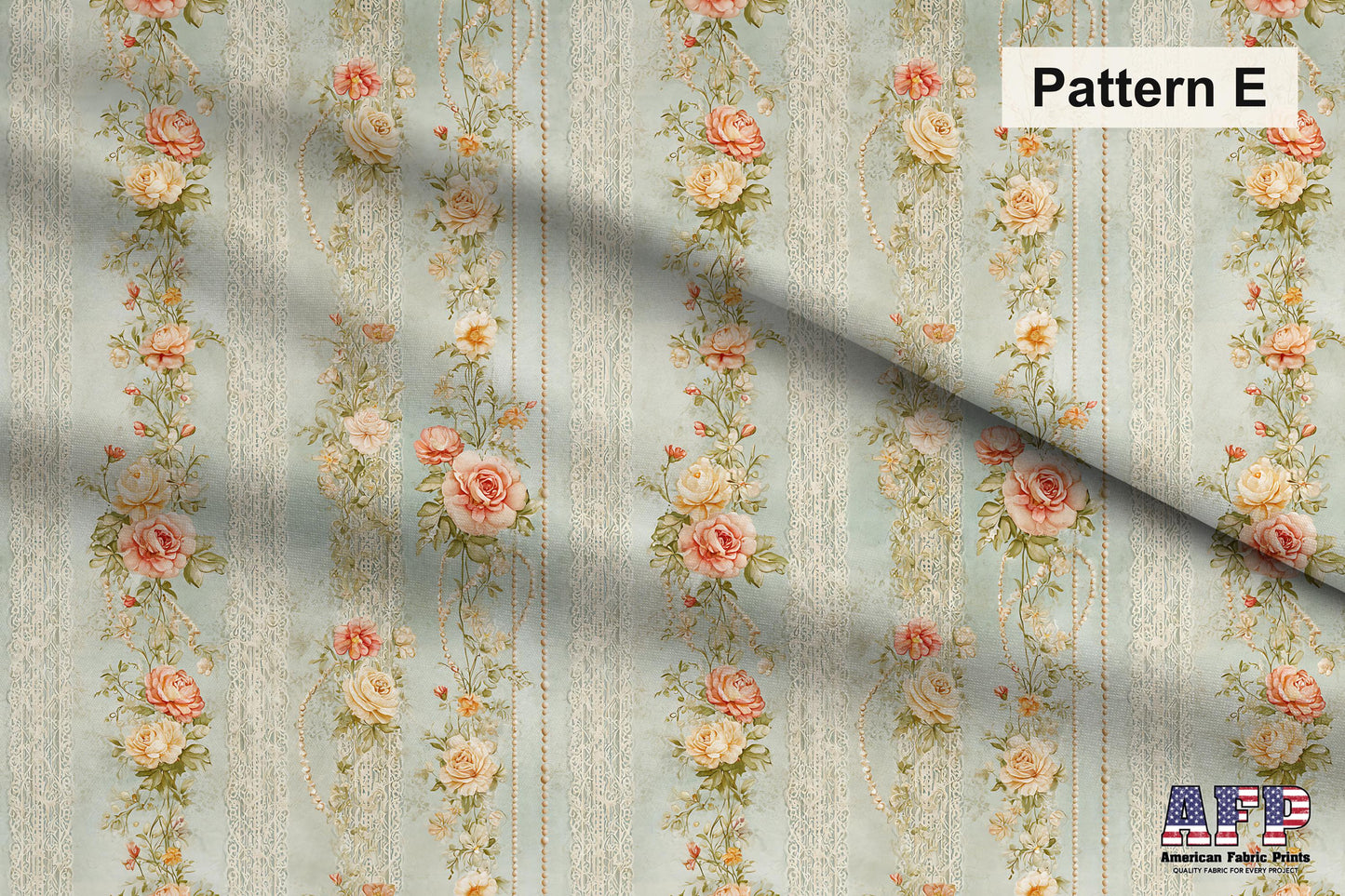Victorian Shabby Chic Romance Fabric Bundle Set - Shop now at American Fabric Prints