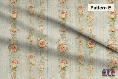 Victorian Shabby Chic Romance Fabric Bundle Set - Shop now at American Fabric Prints