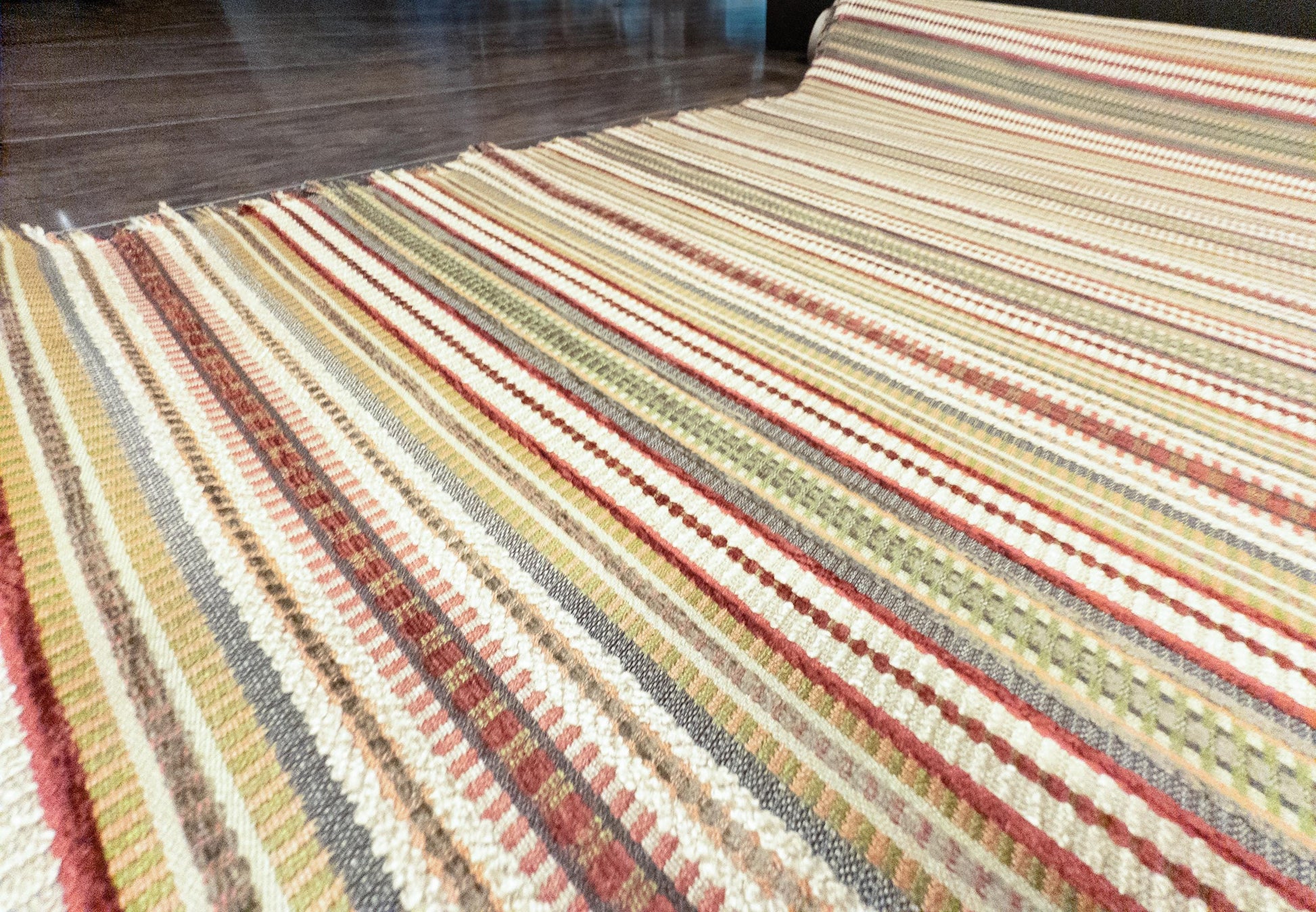 Kravet Design Striped Chenille Fabric. Shop now @ American Fabric Prints.