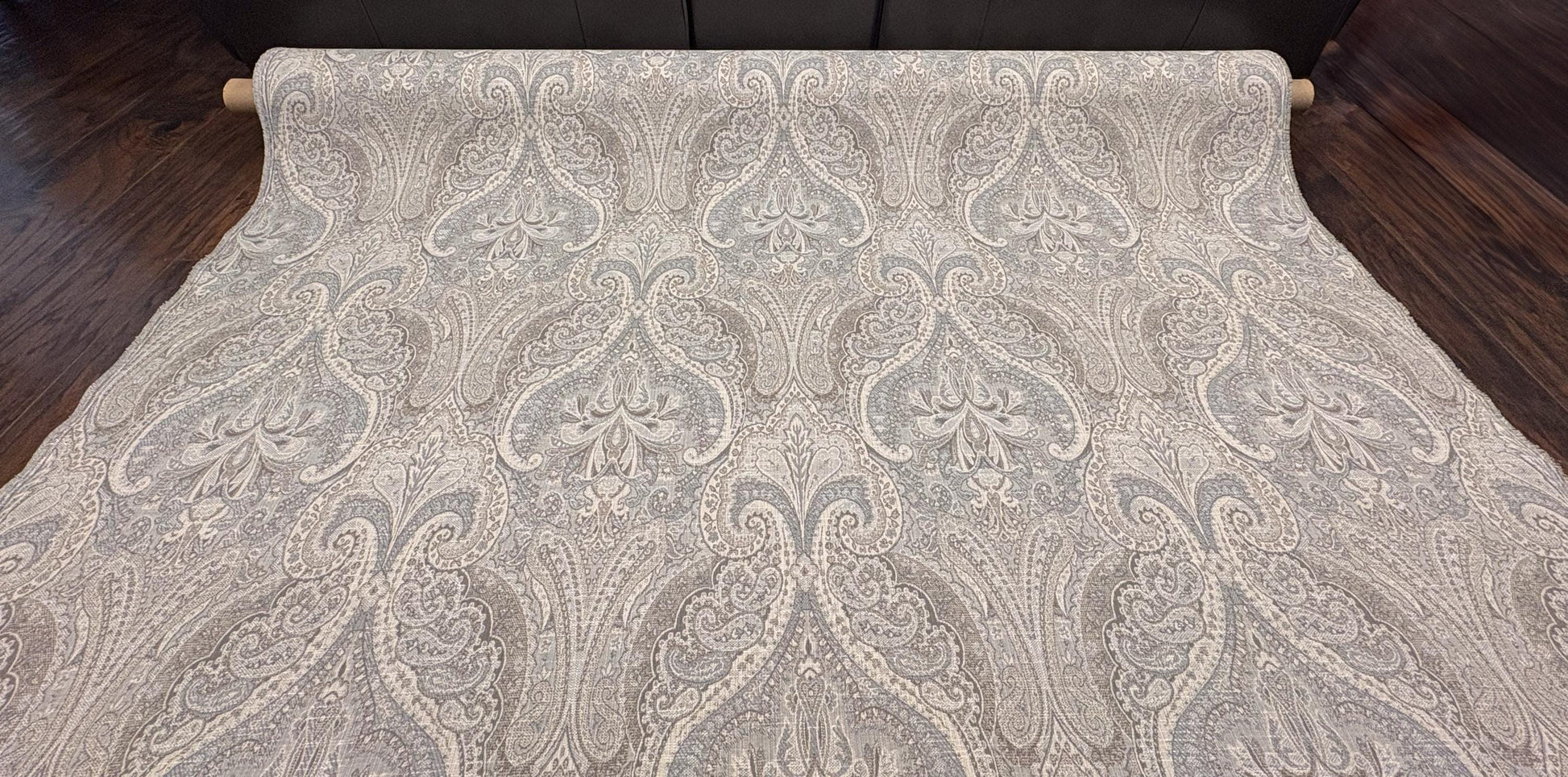 Beautiful Jacquard Paisley Medallion Damask Woven Fabric. Shop now at American Fabric Prints.