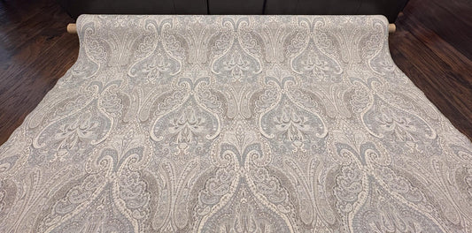 Beautiful Jacquard Paisley Medallion Damask Woven Fabric. Shop now at American Fabric Prints.