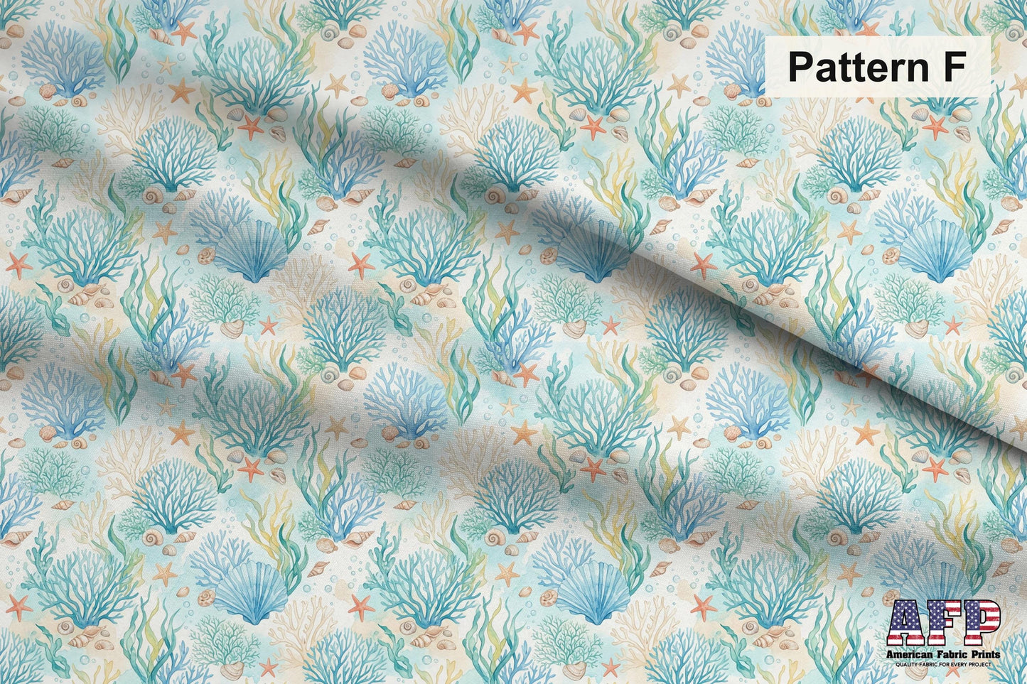 Around the Sea 4 Fabric Bundle Set - Shop now at American Fabric Prints