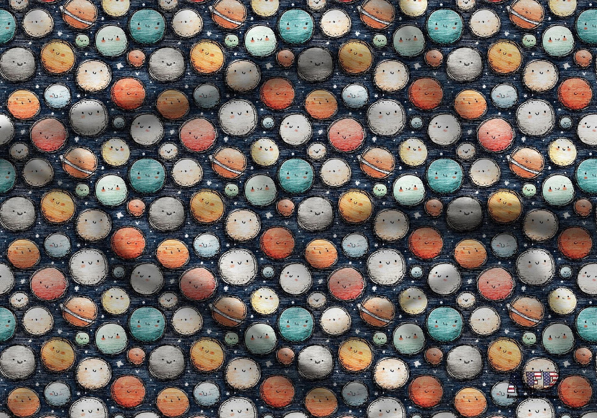 Full Space Fabric - Shop now at American Fabric Prints