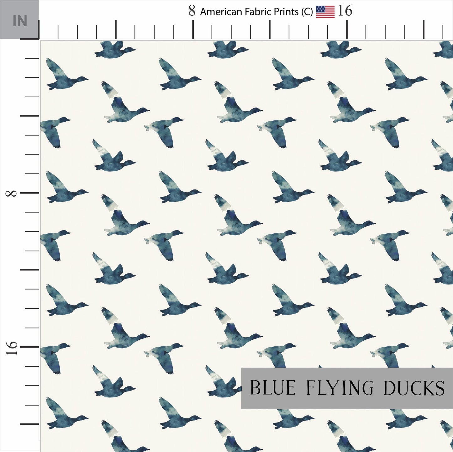 Hunting Quilt Patterns | Mallard Quilt | Deer Plaid | Ducks in Flight | Nursery Fabric | Made in USA | American Fabric Prints | Watercolor