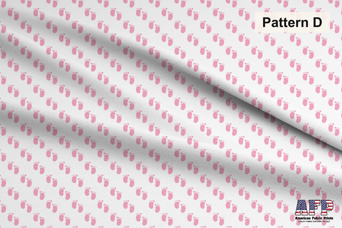 Baby Pink 2 Fabric Collection. Choose Your Patterns or select them all for a coodinated set. Pattern D Shown. Shop now at American Fabric Prints.