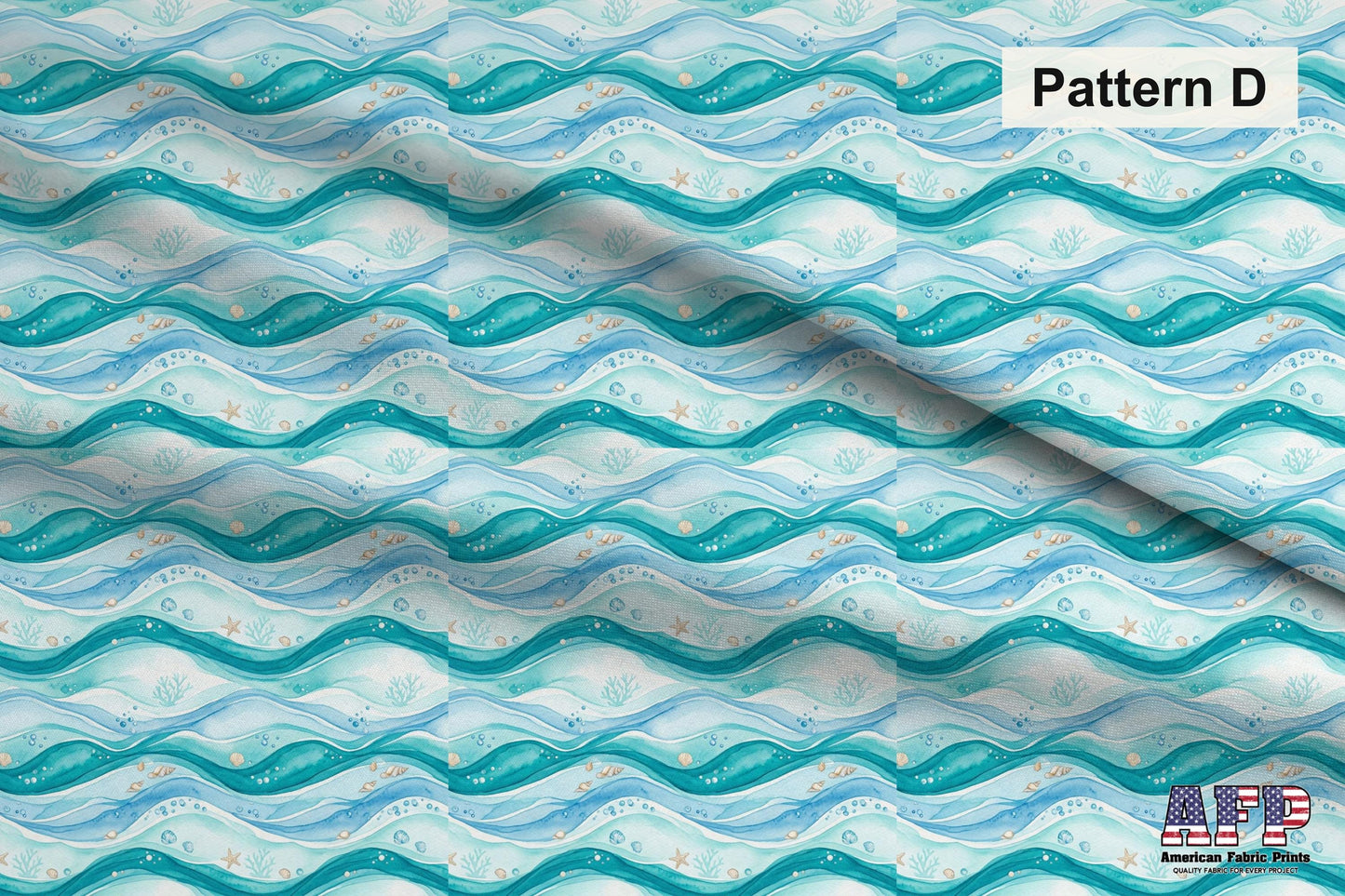 Around the Sea 4 Fabric Bundle Set - Shop now at American Fabric Prints