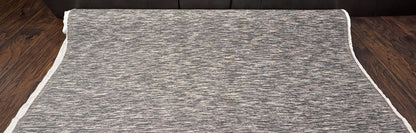 Gray / Grey and White Chenille Woven Fabric. Backing already attached. Shop now at American Fabric Prints.