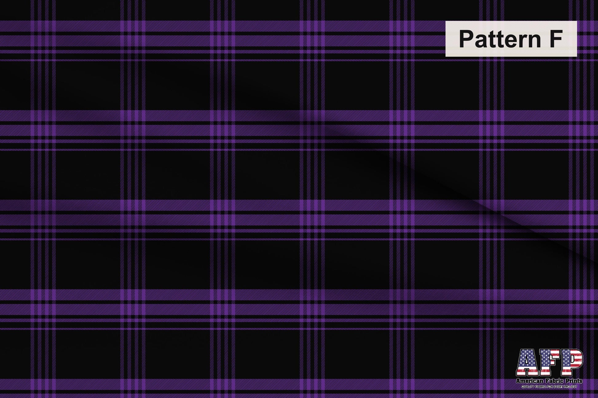 Halloween Plaid 4 Fabric Collection. Choose Your Patterns for your Spooky Plaid creation.  Pattern F Shown. Shop now at American Fabric Prints.