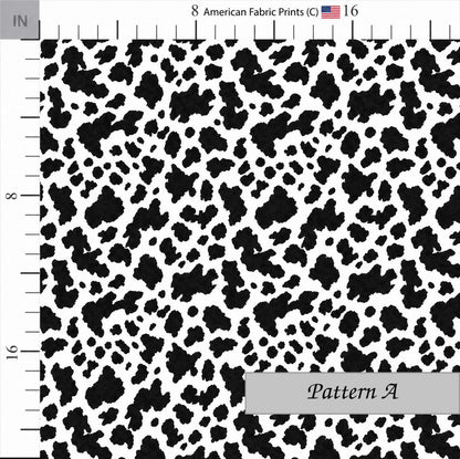Cow Print Coordinates. Cotton Quilting Fabric. Shop now at American Fabric Prints.