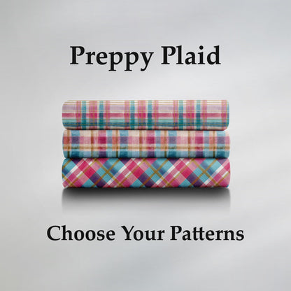 Preppy Plaid Fabric Bundle Set - Shop now at American Fabric Prints