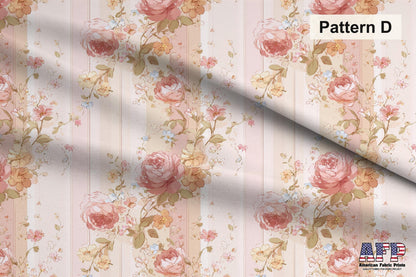 Shabby Chic Roses 3 Fabric Bundle Set - Shop now at American Fabric Prints
