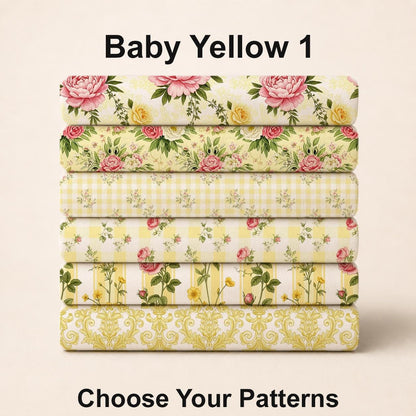Baby Yellow 1 Fabric Bundle Set - Shop now at American Fabric Prints