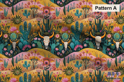 Cowgirl Sunset Fabric Bundle Set - Shop now at American Fabric Prints