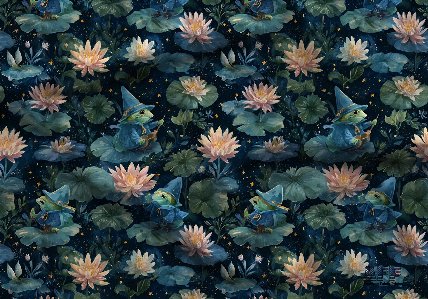 Mystical Toads Fabric - Shop now at American Fabric Prints