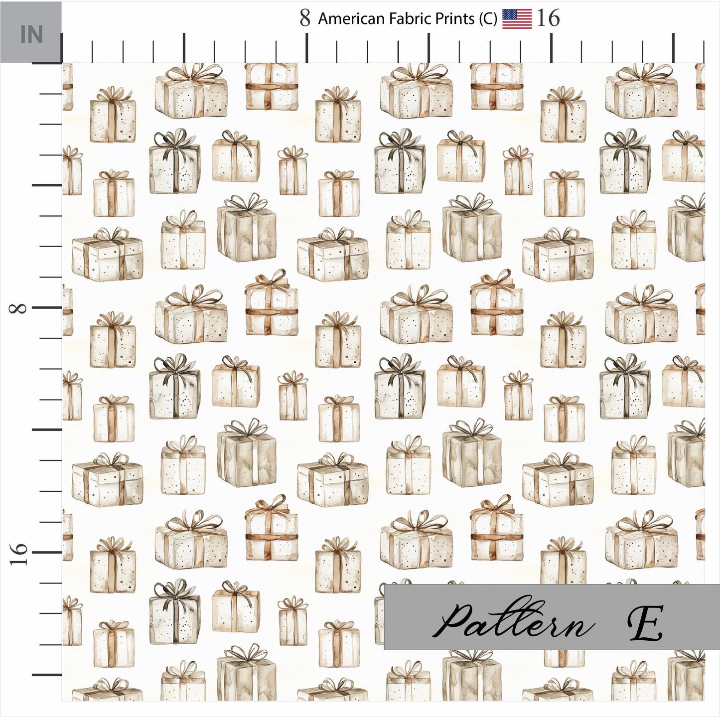 BOHO Christmas Quilting Fabric Set, Christmas Quilt Fabric, USA Made, Premium Cotton Christmas Quilting Fabric, American Fabric Prints