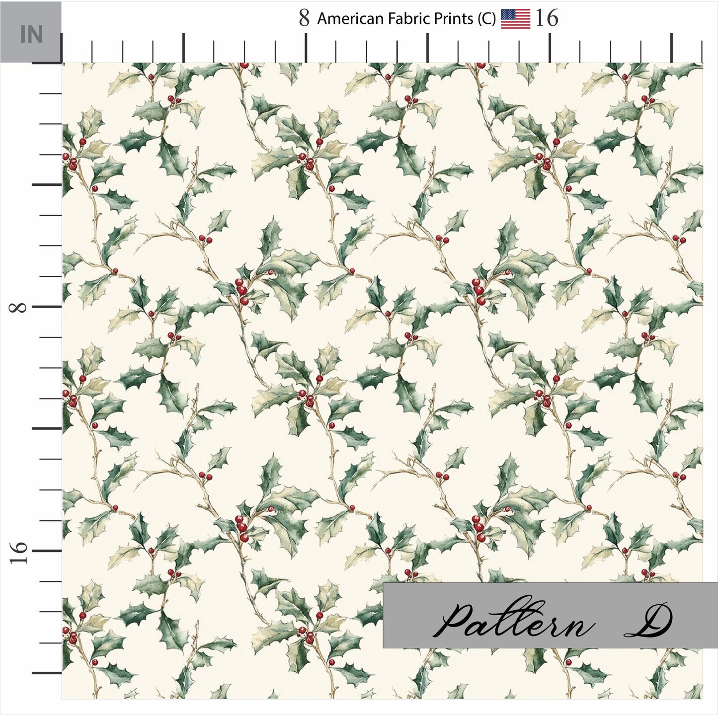 BOHO Christmas Quilting Fabric Set, Christmas Quilt Fabric, USA Made, Premium Cotton Christmas Quilting Fabric, American Fabric Prints