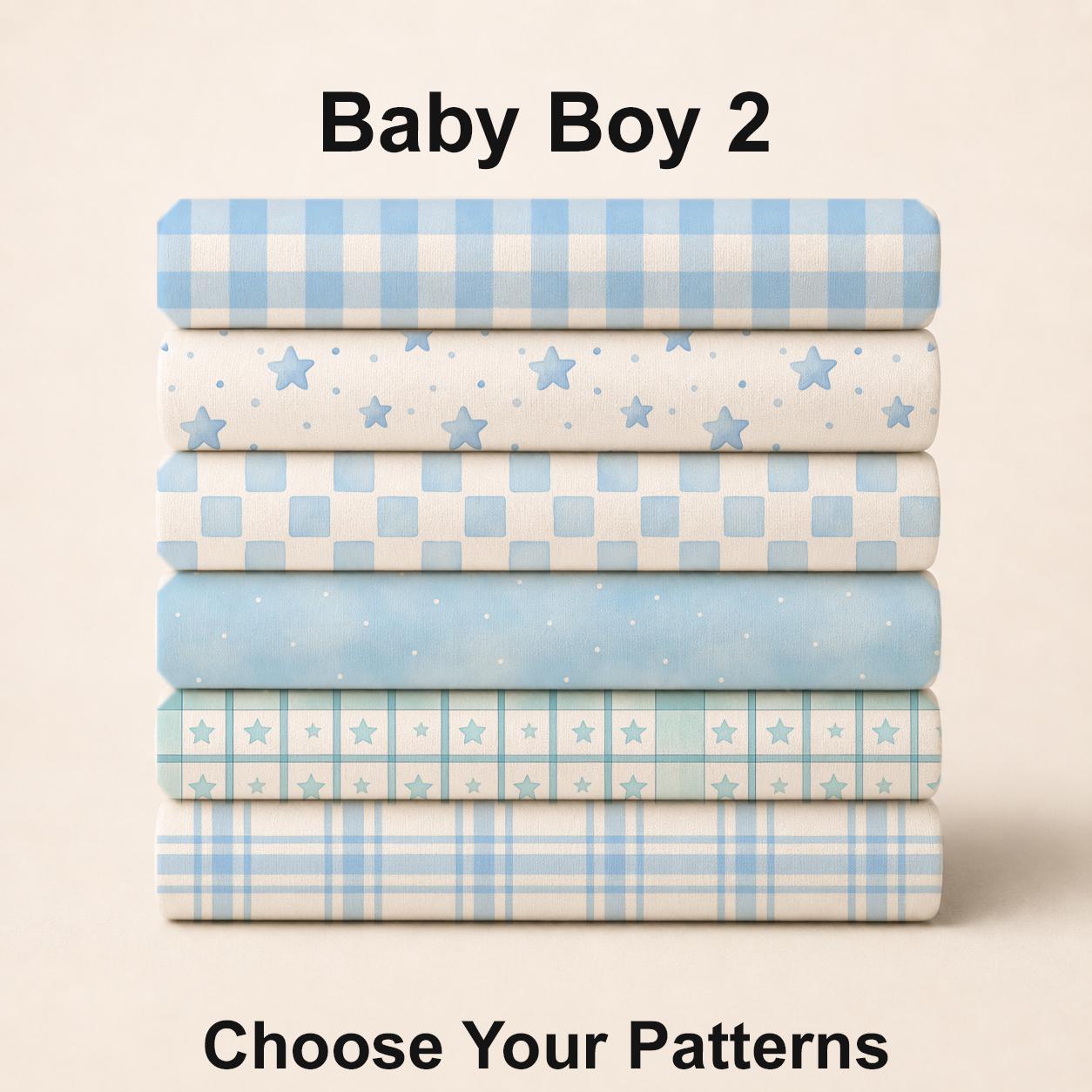 Baby Boy 2 Fabric Collection. Choose Your Patterns. Shop now at American Fabric Prints.