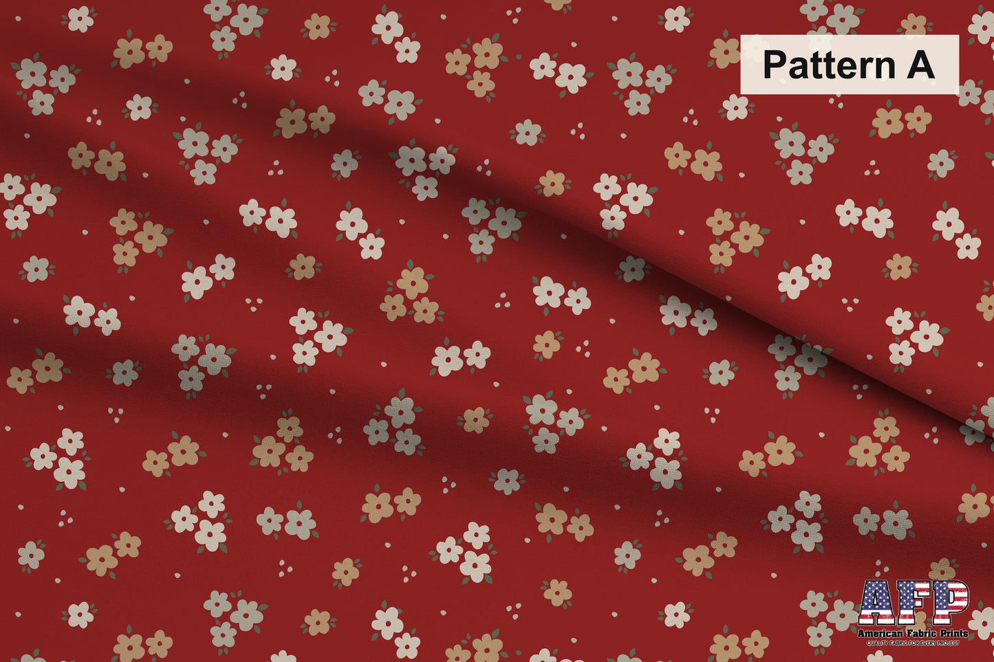 Christmas Florals Fabric Bundle Set - Shop now at American Fabric Prints