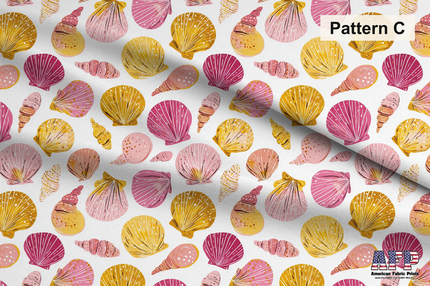 Folk Art Beach Fabric Bundle Set - Shop now at American Fabric Prints