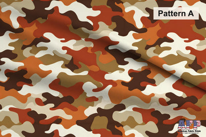 Digital Camo 4 Fabric Bundle Set - Shop now at American Fabric Prints