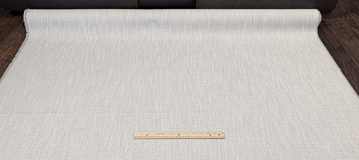 Seafoam Teal Fabric, Heavy Woven Fabric, Luxury Fabric, Premium Upholstery Fabric, Fabric for Upholstery, Crypton Coated Performance