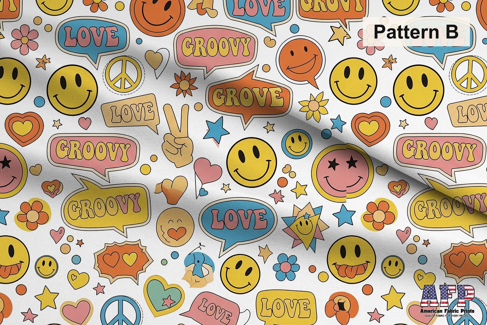 Groovy Fabric Bundle Set - Shop now at American Fabric Prints
