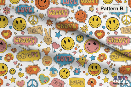 Groovy Fabric Bundle Set - Shop now at American Fabric Prints