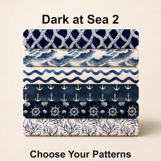 Dark at Sea 2 Fabric Bundle Set - Shop now at American Fabric Prints