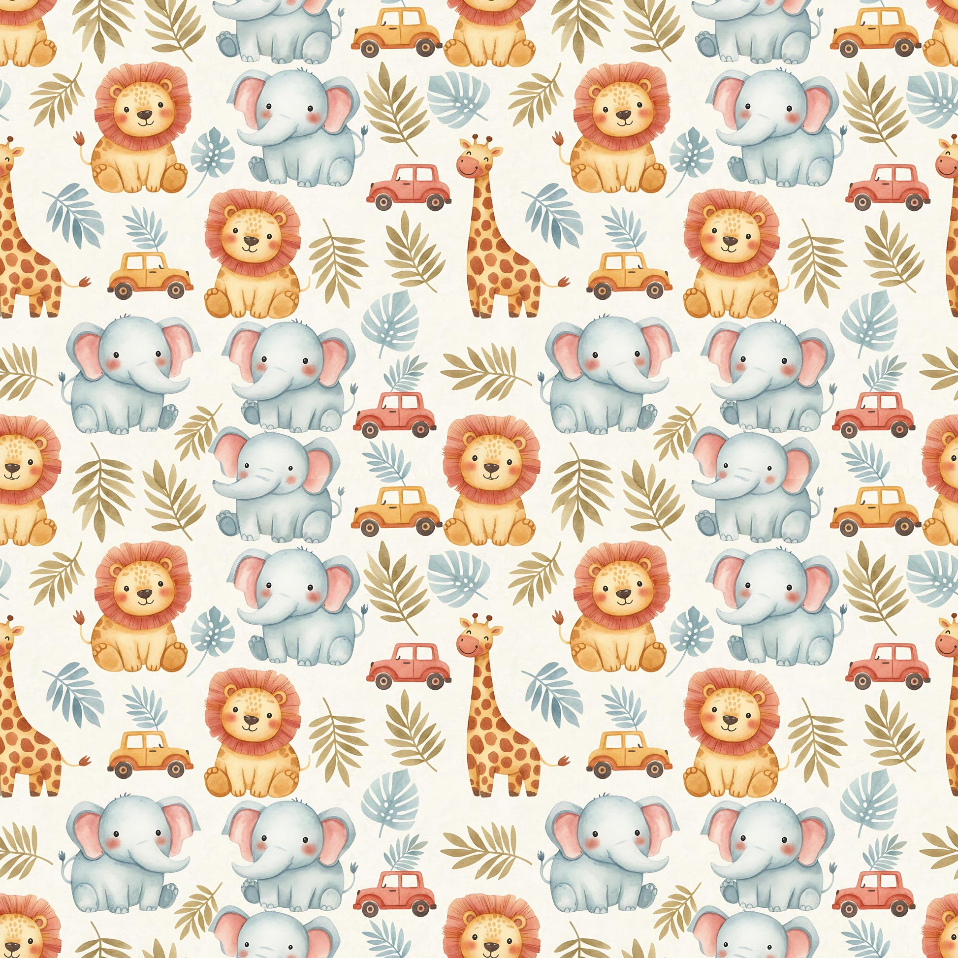 Jungle Baby Fabric - Shop now at American Fabric Prints