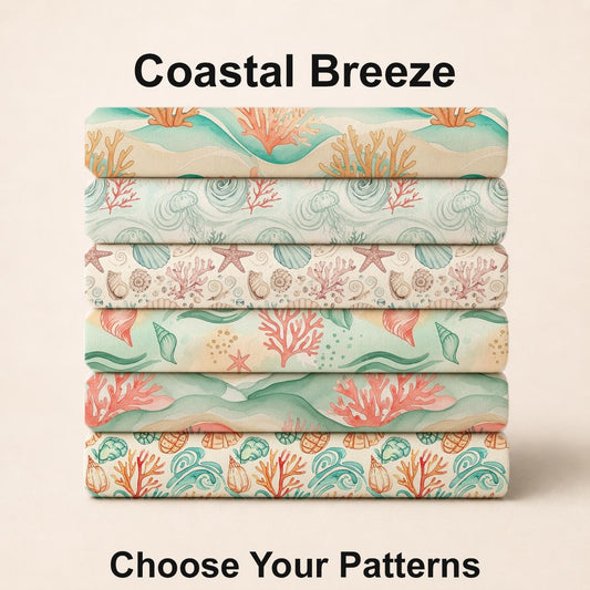 Coastal Breeze Fabric Bundle Set - Shop now at American Fabric Prints