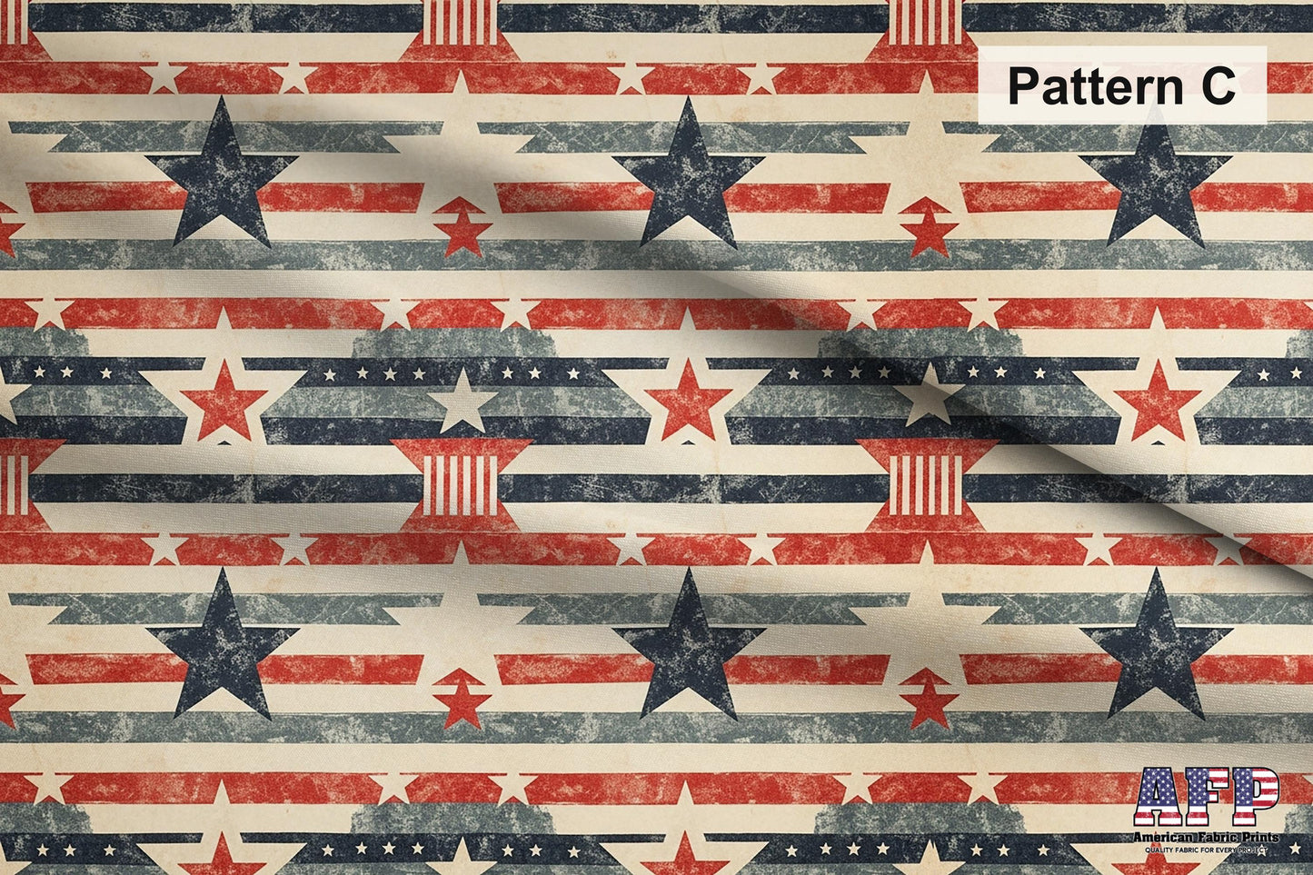 4th of July 3 Fabric Bundle Set - Shop now at American Fabric Prints