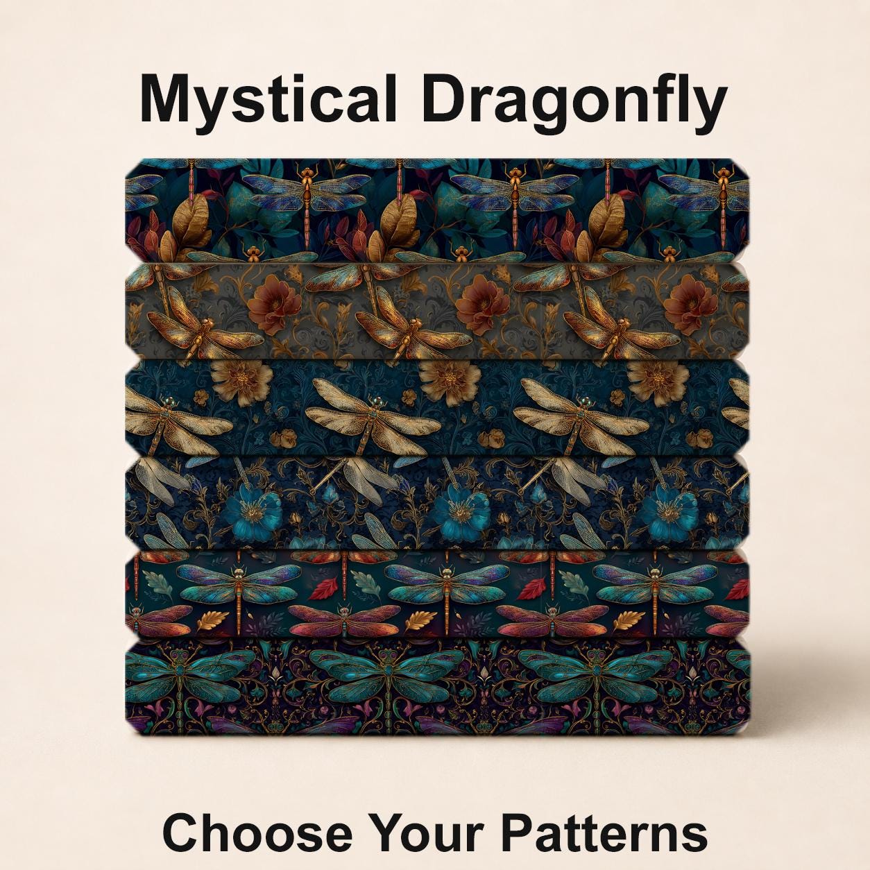 Mystical Dragonfly Fabric Bundle Set - Shop now at American Fabric Prints
